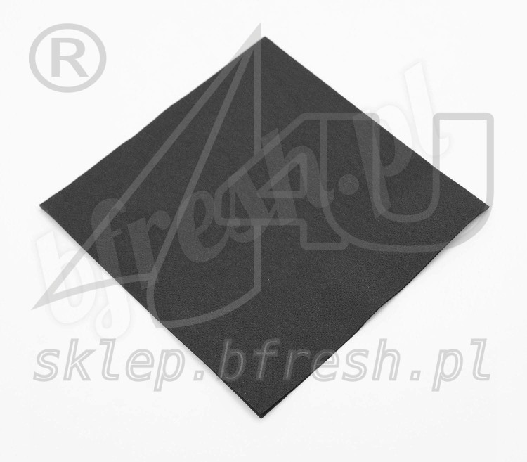 Serwetki papierowe 33x33 1w Czarne 500 szt AHA