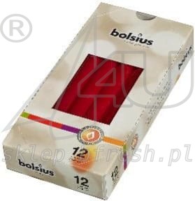 ŚWIECE stołowe stożkowe BORDO 250/25 mm BOLSIUS
