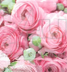 Serwetki papierowe 33x33 cm 3w Kwiaty KW-073 - 20 szt