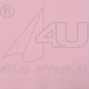 SERWETKA RÓŻOWA 33x33 20 szt