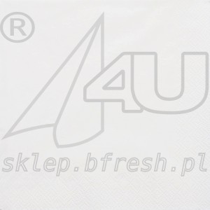 SERWETKA BIAŁA 33x33 20 szt