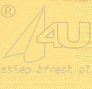 serwetki papierowe 33x33 3 warstwowe 3w żółty żółte żółta  kolorowe jednobarwne decouperage rozne kory 20 szt sklep bfresh pl.jpg