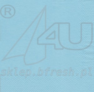 SERWETKA NIEBIESKA 33x33 20 szt