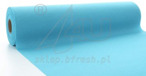 Bieżnik flizelinowy Błękitny 24m MANK