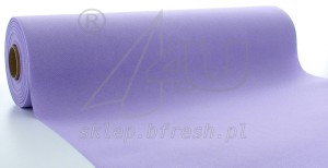Bieżnik flizelinowy Liliowy 24m MANK