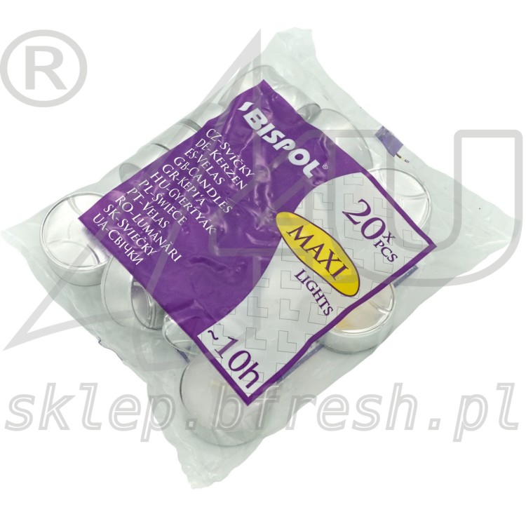 Podgrzewacze 10h 20szt