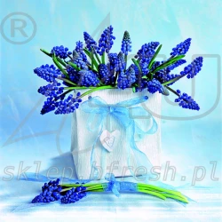 Serwetki papierowe 33x33 cm 3w Kwiaty KW-092 - 20 szt