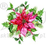 Serwetki papierowe Boże Narodzenie 33 x 33 cm 3w 20 szt BN-131