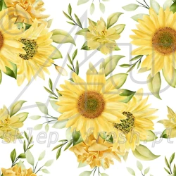 Serwetki papierowe 33x33 cm 3w Kwiaty KW-123 - 20 szt 
