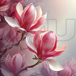 Serwetki papierowe 33x33 3w Kwiaty KW-127