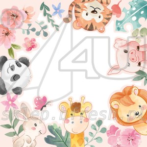 Serwetki papierowe 33x33 3w Kwiaty ED-100