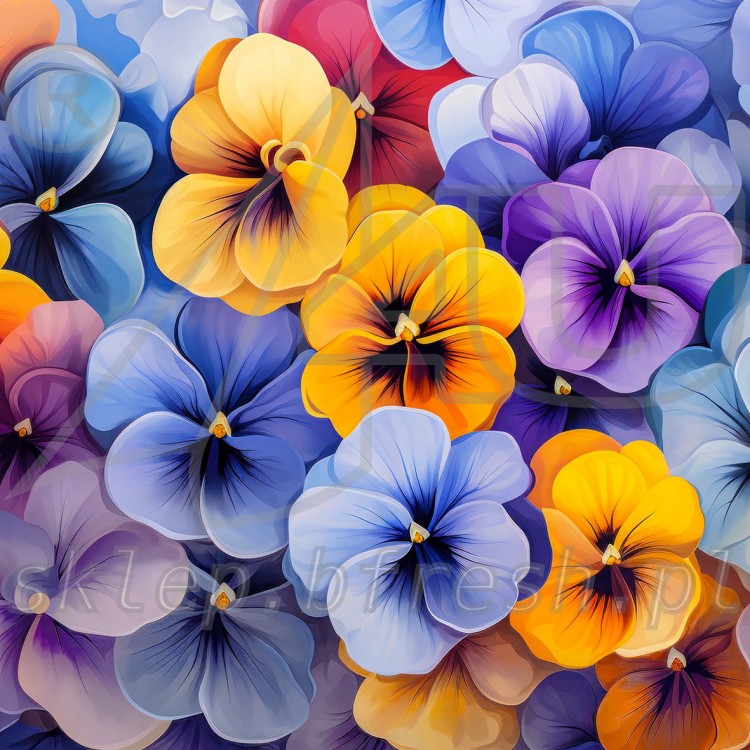 Serwetki papierowe 33x33 3w Kwiaty KW-125