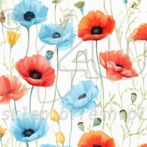 Serwetki papierowe 33x33 3w Kwiaty KW-124