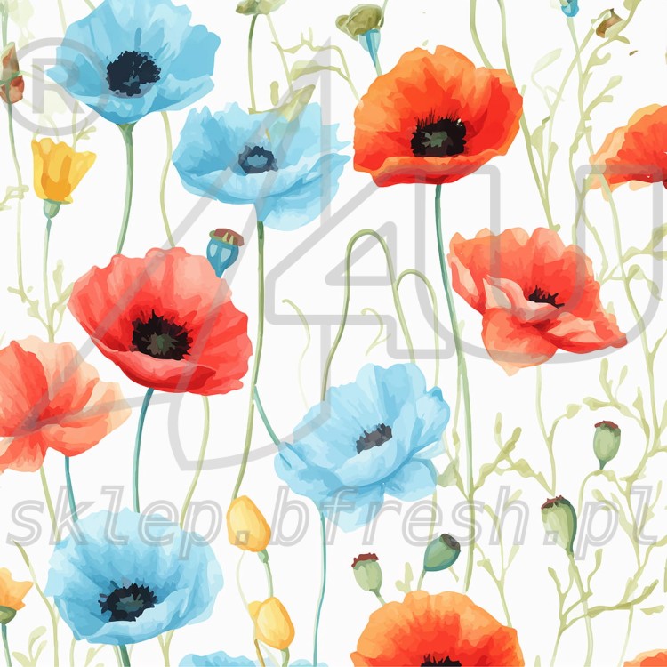 Serwetki papierowe 33x33 3w Kwiaty KW-124