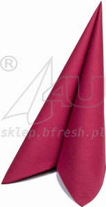 Serwetki flizelinowe AHA 40 x 40 cm Bordo 309 (wiśniowy)