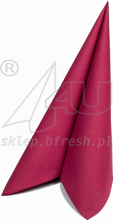 Serwetki flizelinowe AHA 40 x 40 cm Bordo 309 (wiśniowy)