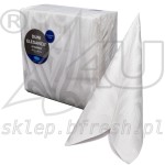 Serwetki Duni Elegance Lily 40 x 40 cm Białe 40 szt