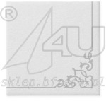 Serwetki flizelinowe 40 x 40 cm Elegant Frame Silver 50 szt