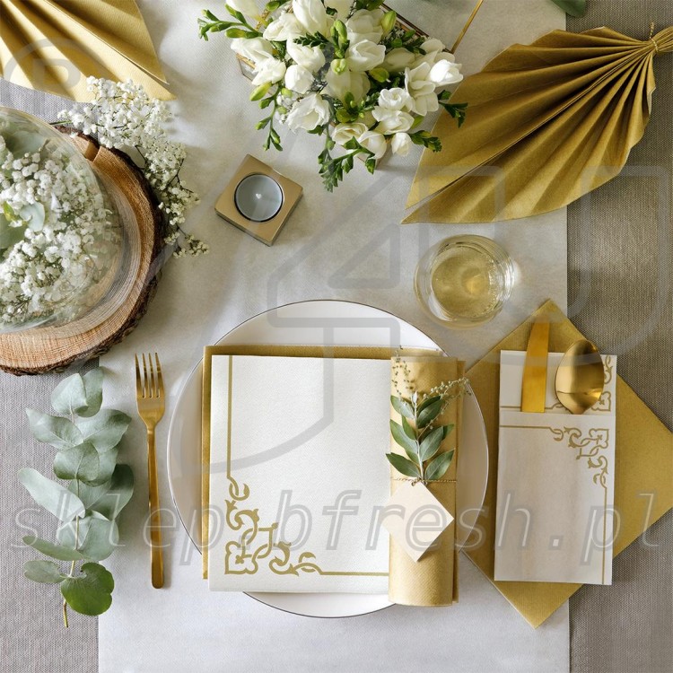 serwetki-biale-slubne-ornament-zlota-ramka-airlaid.JPG