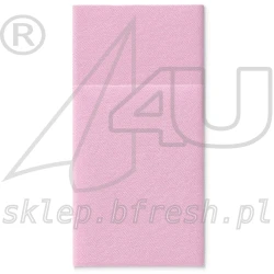 Kieszonki flizelinowe na sztućce 40 x 40 cm Jasnoróżowe 25 szt  PAW