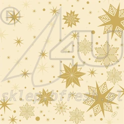 Serwetki flizelinowe Bio-Dunisoft 40x40 cm Stargazing Cream 60 szt