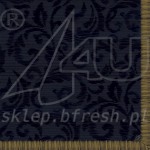 Serwetki Dunilin 40 x 40 cm Rich Damast Czarny 45 szt