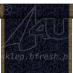 Bieżnik flizelinowy Bio-Dunicel 24 x 0,4 m Rich Damast Czarny