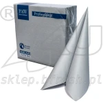Serwetki flizelinowe PAW 40x40 cm Srebrne 50 szt