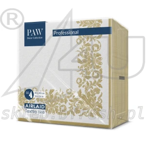 serwetki-flizelinowe-biale-zloty-ornament-paw.webp