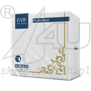 serwetki-flizelinowe-biale-zlota-ramka-ornamentowa-paw.webp