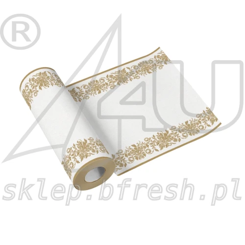 bieznik-flizelinowy-bialy-zloty-ornament-paw.webp