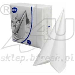 Serwetki flizelinowe AHA 40x40 cm Białe 50 szt 