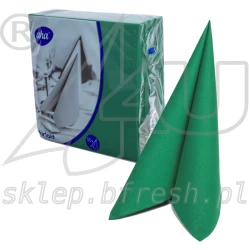 Serwetki flizelinowe AHA 40x40 cm Zielone 50 szt