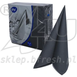 Serwetki flizelinowe AHA 40x40 cm Czarne 50 szt