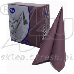 Serwetki flizelinowe AHA 40x40 cm Fioletowe 50 szt  