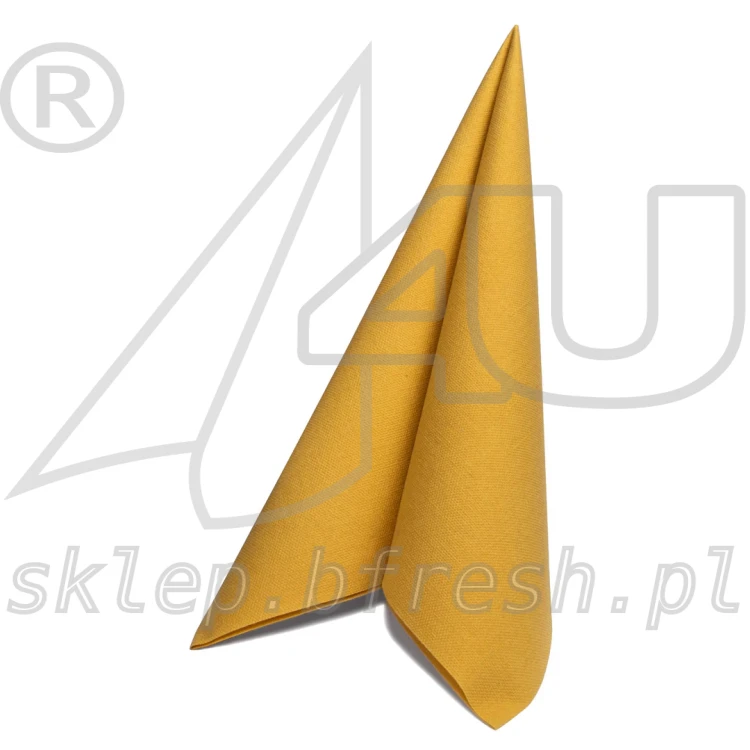 Serwetki flizelinowe Airlaid Duni 40 × 40 cm miodowe