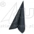 Serwetki flizelinowe Airlaid Duni 40 × 40 cm czarne