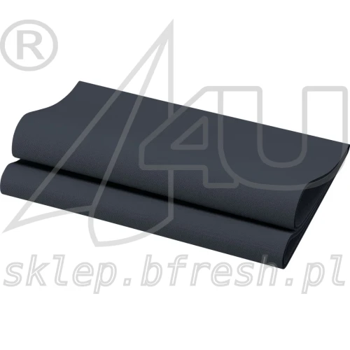 Serwetka flizelinowa Duni 40 × 40 cm czarna