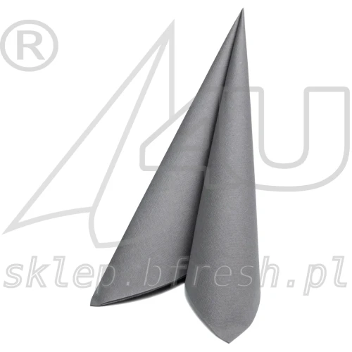 Serwetki flizelinowe Airlaid Duni 40 × 40 cm szare