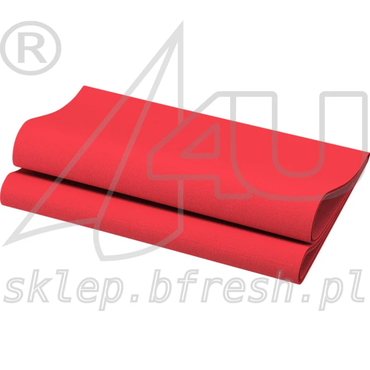 Serwetka flizelinowa Dunisoft 40 × 40 cm czerwona