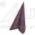 Serwetki flizelinowe Airlaid Duni 40 × 40 cm fioletowe