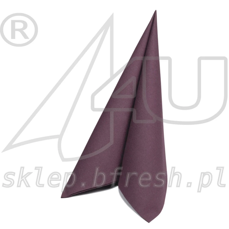 Serwetki flizelinowe Airlaid Duni 40 × 40 cm fioletowe