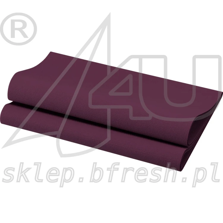 Serwetka flizelinowa Dunisoft 40 × 40 cm fioletowa