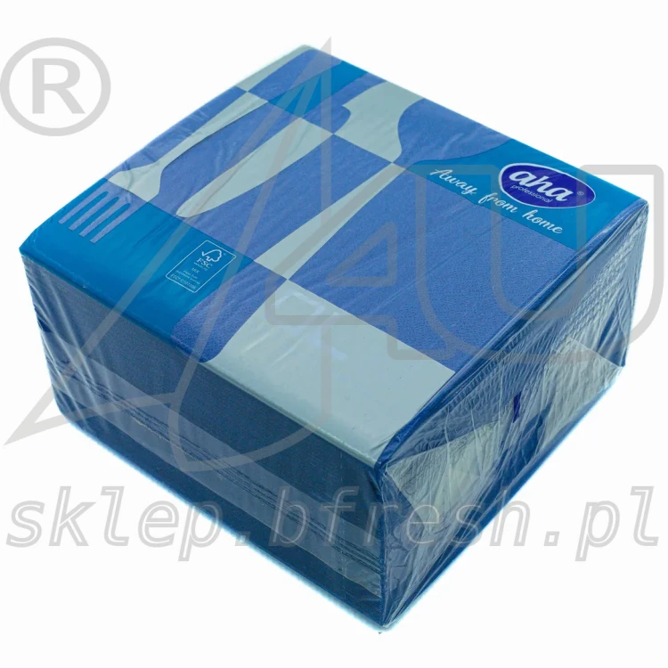 Serwetki papierowe Hanke Tissue AHA 40 x 40 cm 3w granatowe 100 szt