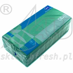 Serwetki papierowe 33x33 cm 2w Zielone 250 szt AHA