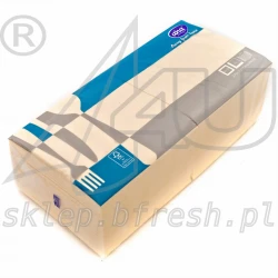 Serwetki papierowe 33x33 cm 2w Ecru 250 szt AHA