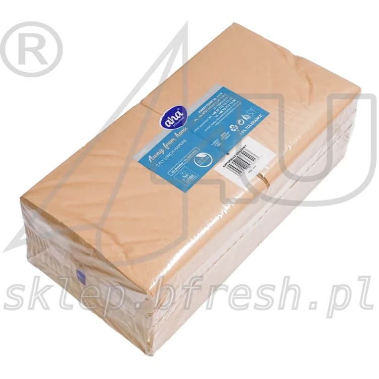 Serwetki kraftowe Hanke Tissue AHA 33 x 33 cm 2w 250 szt