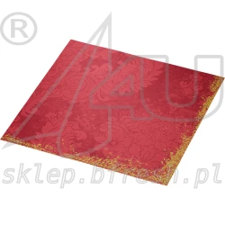Serwetki papierowe Duni Classic 40x40 cm 4w Royal Bordeaux 50 szt