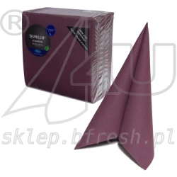  Serwetki flizelinowe Dunilin 40x40 cm Fioletowe 45 szt