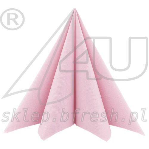 Serwetki flizelinowe Airlaid Mank 40 x 40 cm   antyczny róż 50 szt